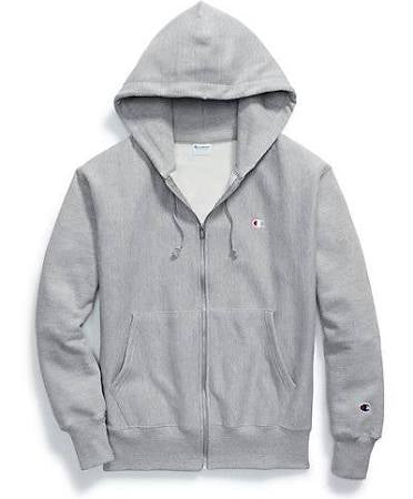 Champion FLC ZIP HOOD Men’s - OXFORD GRAY - Moesports