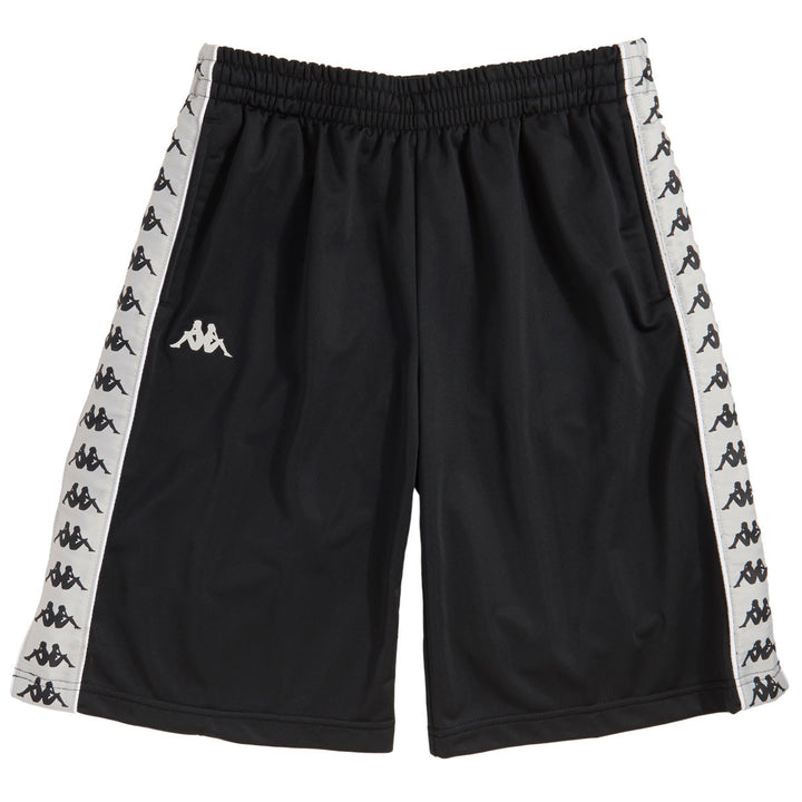 Kappa 222 BANDA TREADWELLZ MAN SHORTS Men’s - BLACK-GREYSILVER-WHT - Moesports