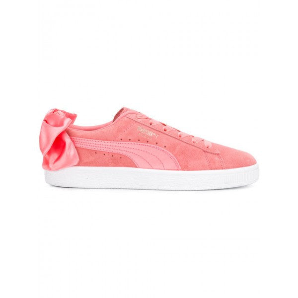 Puma SUEDE BOW Women’s - SHELL PINK-SHELL PINK - Moesports