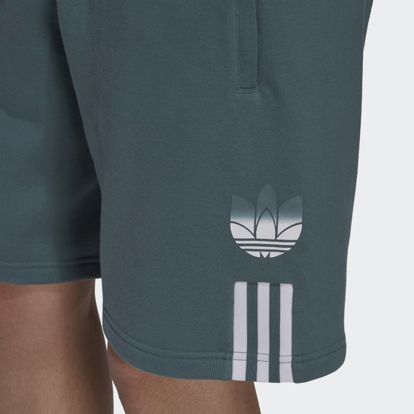 adidas Originals Men's Adicolor Ombre Shorts Hazy Emerald / 2XL adidas Originals Men's Adicolor Ombre Shorts Hazy Emerald / 2XL