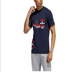 Adidas originals hot sale navy t shirt
