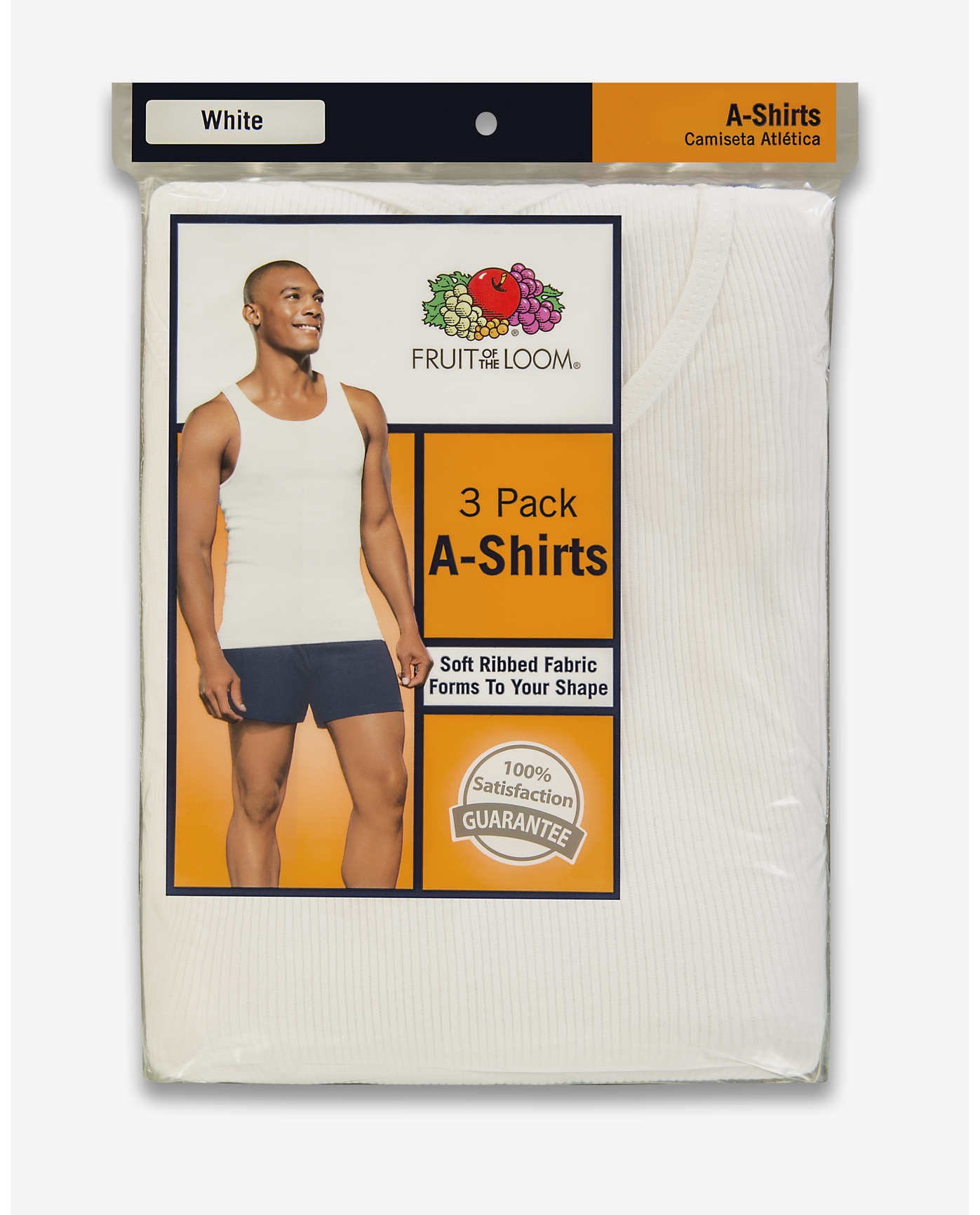 Fruit Of The Loom FOTL 3PK TANK TOP Men's - WHITE ICE Fruit Of The Loom FOTL 3PK TANK TOP Men's - WHITE ICE