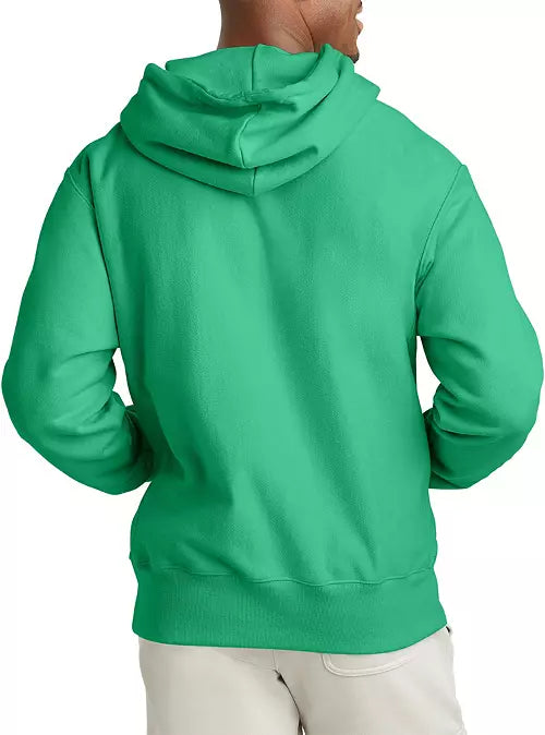 Champion Men s Reverse Weave Hoodie Green Crisp S Small