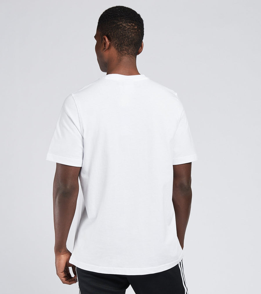 Adidas Original 3-TREFOIL T-SHIRT TEE Men’s -  WHITE BLACK