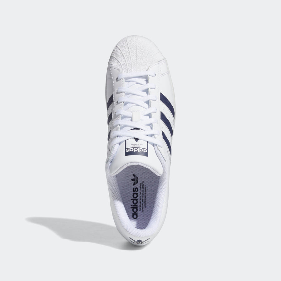Adidas Original SUPERSTAR FOUNDATION Men’s - WHITE/ SHA NAVY / WHITE