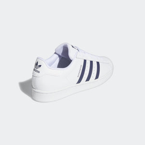 Adidas Original SUPERSTAR FOUNDATION Men's - WHITE/ SHA NAVY / WHITE Moesports Adidas Original SUPERSTAR FOUNDATION Men's - WHITE/ SHA NAVY / WHITE Moesports