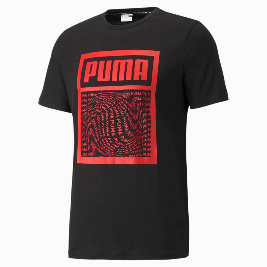 Puma GRAPHICS TEE BOX LOGO PLAY Men’s- PUMA BLACK-3