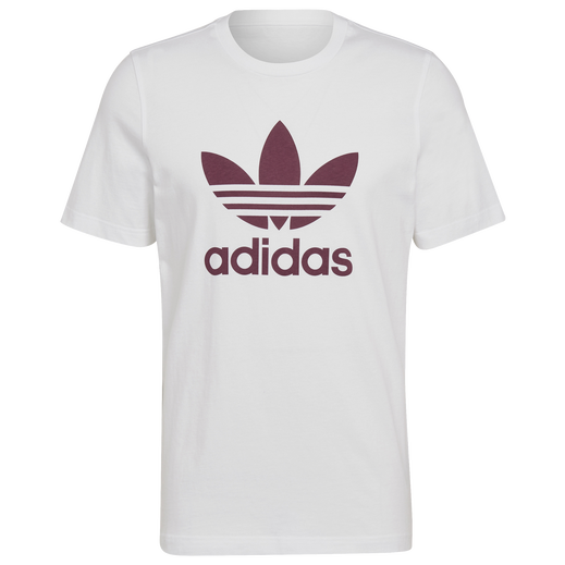 Adidas trefoil 2025 tee white