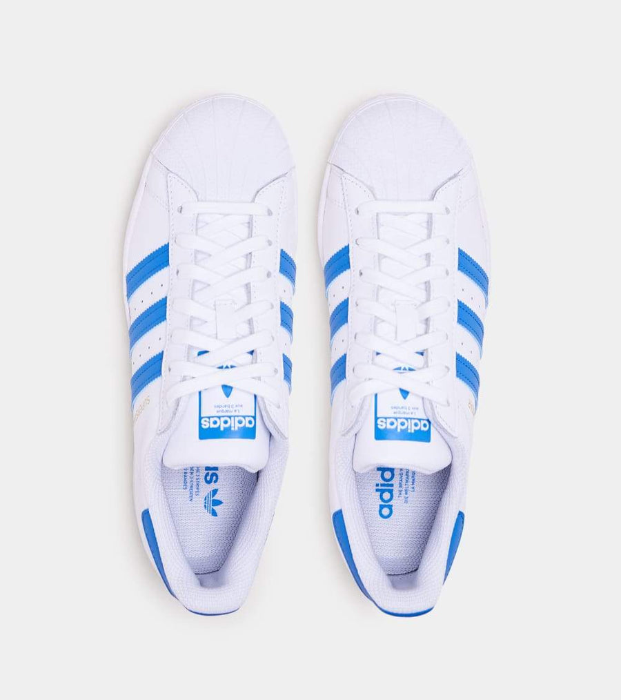 didas Original SUPERSTAR FOUNDATION Men’s - WHITE/ BABY BLUE