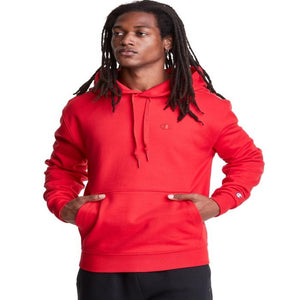 Louisville Champion Fleece Hoodie Track and Field UL | Scarlet Red | Small