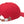 LACOSTE BIG GATOR CAP-RED