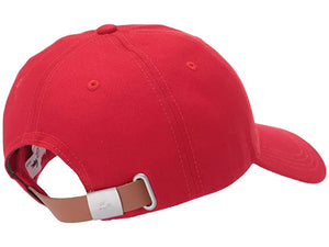 LACOSTE BIG GATOR CAP-RED