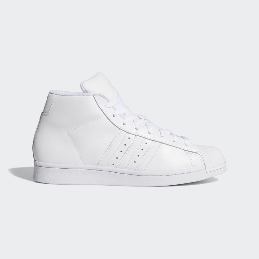 Adidas Originals PROMODEL MEN'S-WHITE/WHITE