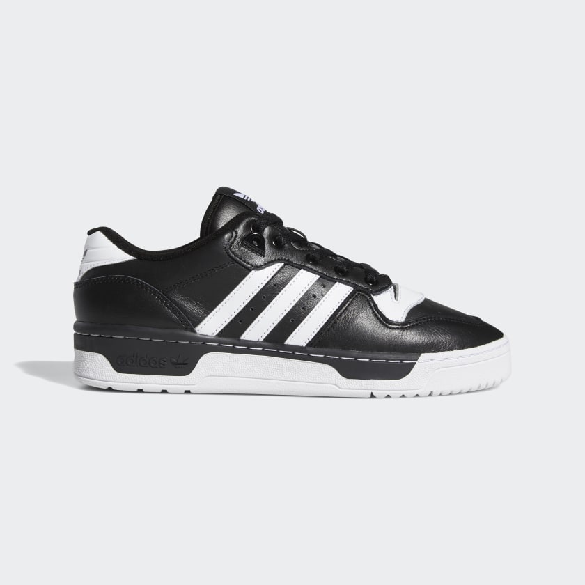 adidas Rivalry Low 'Core Black' | White | Men's Size 9 adidas Rivalry Low 'Core Black' | White | Men's Size 9