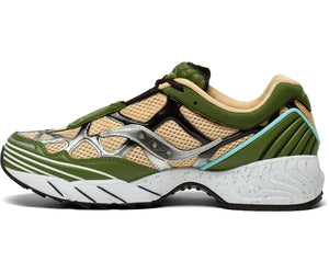 Saucony Originals GRID WEB Men’s - PESTO/BLACK BLUE