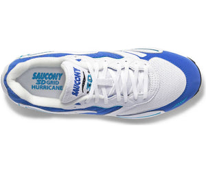 Saucony Originals 3D GRID HURRICANE / WHITE /ROYAL  Men’s -