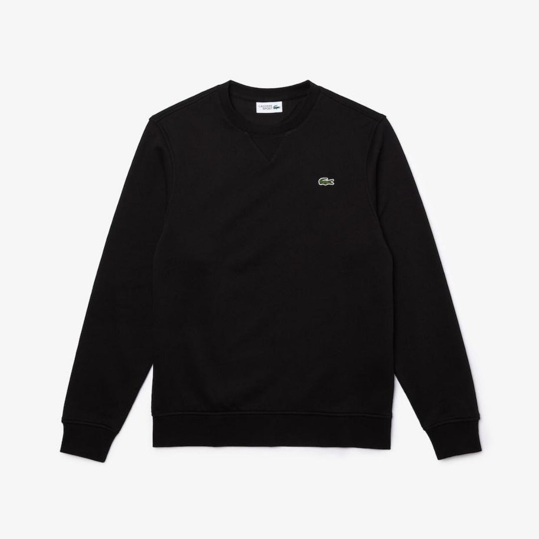 送料無料 LACOSTE CREWNECK SWEATSHIRT -Men's BLACK – Moesports トップス