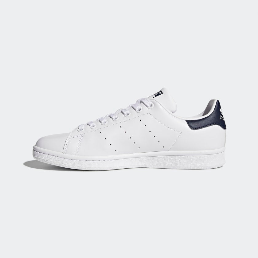 Adidas Original STAN SMITH Men\'s - White/Navy – Moesports | 