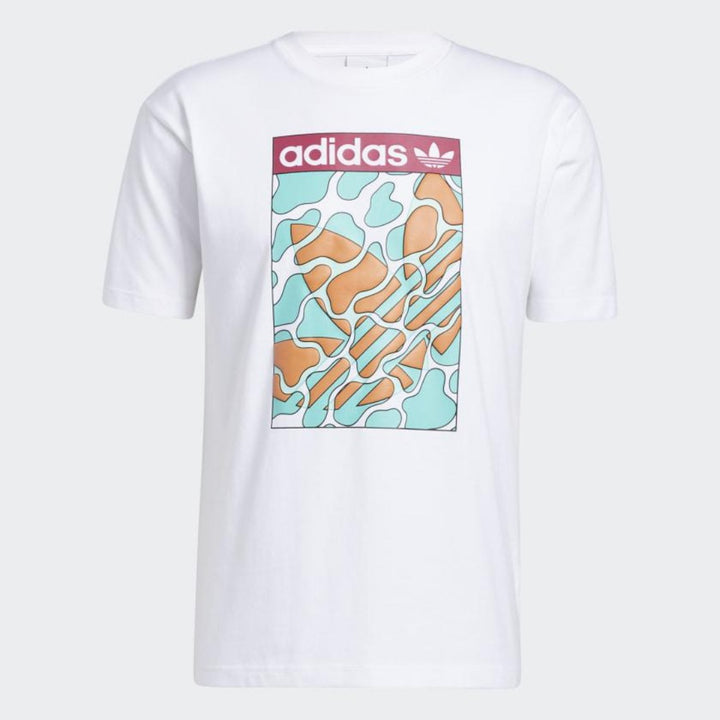 Adidas Original  SUMMER TONGUE  TEE Men’s -WHITE