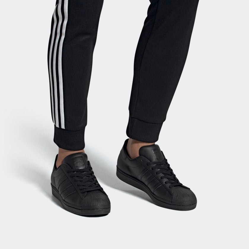 Adidas Original SUPERSTAR FOUNDATION Mens - CBLACK/CBLACK Adidas Original SUPERSTAR FOUNDATION Mens - CBLACK/CBLACK