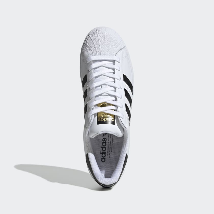 Adidas superstar foundation white and gold Clearance
