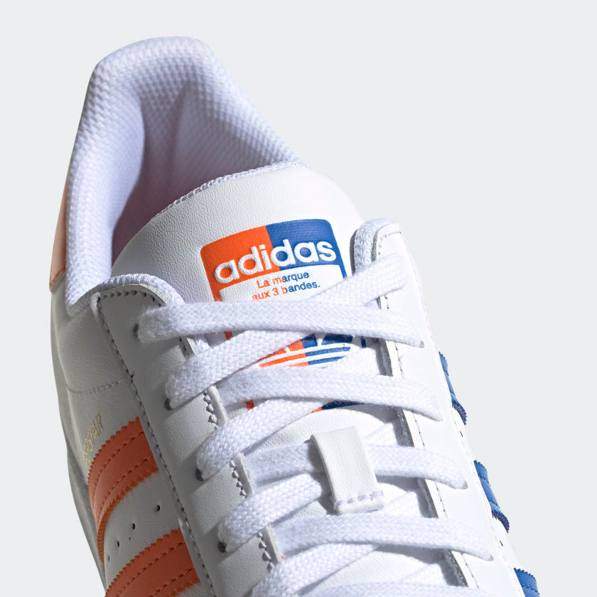 Superstar blue orange stripes Clearance