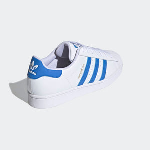 Adidas Original SUPERSTAR Men's - FTWWHT/BOBLUE/CGRANI Moesports Adidas Original SUPERSTAR Men's - FTWWHT/BOBLUE/CGRANI Moesports