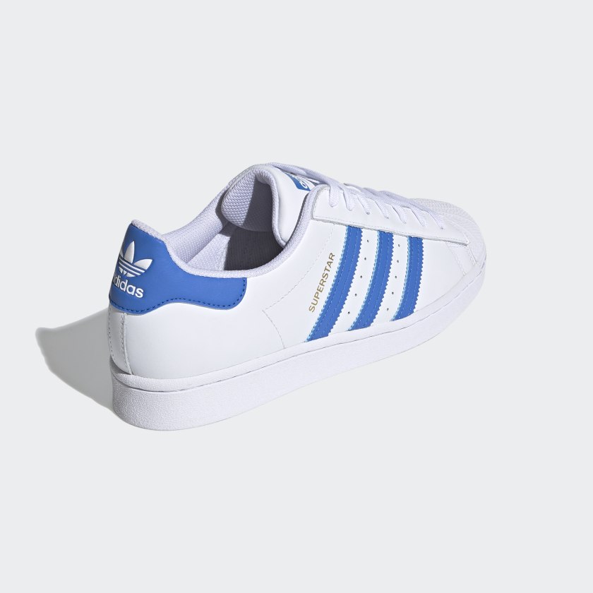 Adidas Original SUPERSTAR Men's - FTWWHT/BOBLUE/CGRANI Moesports Adidas Original SUPERSTAR Men's - FTWWHT/BOBLUE/CGRANI Moesports