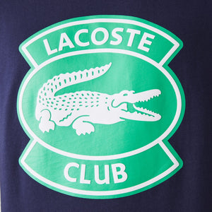 LACOSTE CLUB CREW NECK T-SHIRT Men’s -BLUE 78X