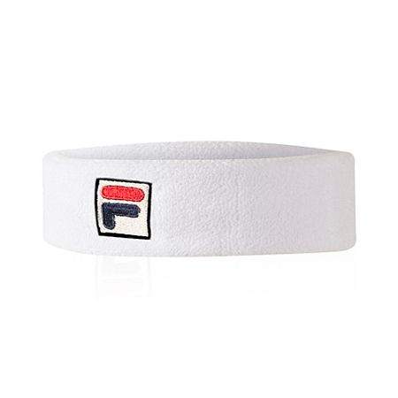 Fila  SOLID HEADBAND (6Pack) Men’s - WHITE - Moesports