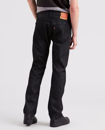 Levis Strauss & Co - 501 ORIGINAL STRAIGHT LEG Men’s - SOFT BLACK ...