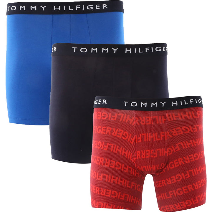 Tommy Hilfiger Cotton Classic Boxer Brief 3-pack - Tangerine/Light  Blue/Navy • Price »