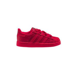 Adidas Original SUPERSTAR TRIPLE RED EL Infant's - RAYRED/RAYRED/CBLAC Moesports Adidas Original SUPERSTAR TRIPLE RED EL Infant's - RAYRED/RAYRED/CBLAC Moesports