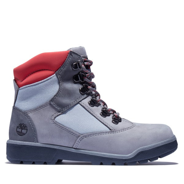 Grey and hot sale red timberlands