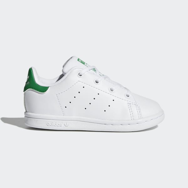 Adidas Original STAN SMITH Infant’s - FTWWHT/FTWWHT/GREEN/FTWBLA/FTWBLA/VERT - Moesports