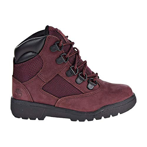 Toddler shop burgundy timberlands