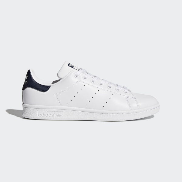 Adidas - Men\'s Original White/Navy – SMITH STAN Moesports