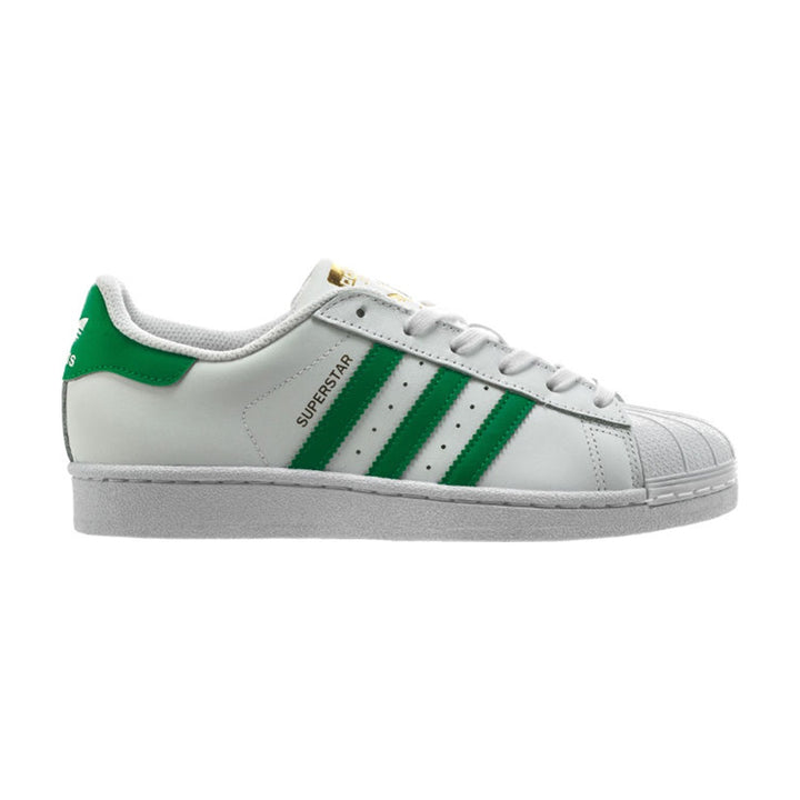 Adidas Original SUPERSTAR Junior’s - FTWWHT/GREEN/GOLDMT/FTWBLA/VERT/ORMETA - Moesports