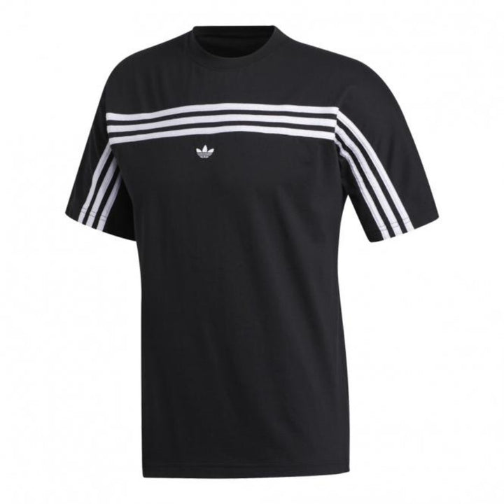 Adidas Original 3 STRIPE SS TEE Men’s - BLACK/WHITE