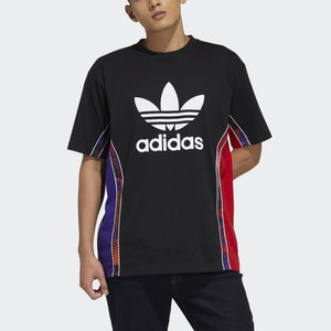 Adidas Original CNYN TAPE  TEE Men’s - BLACK PURPLE
