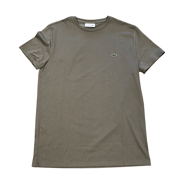 LACOSTE Regular fit CREW NECK T-SHIRT Men’s -Khaki green