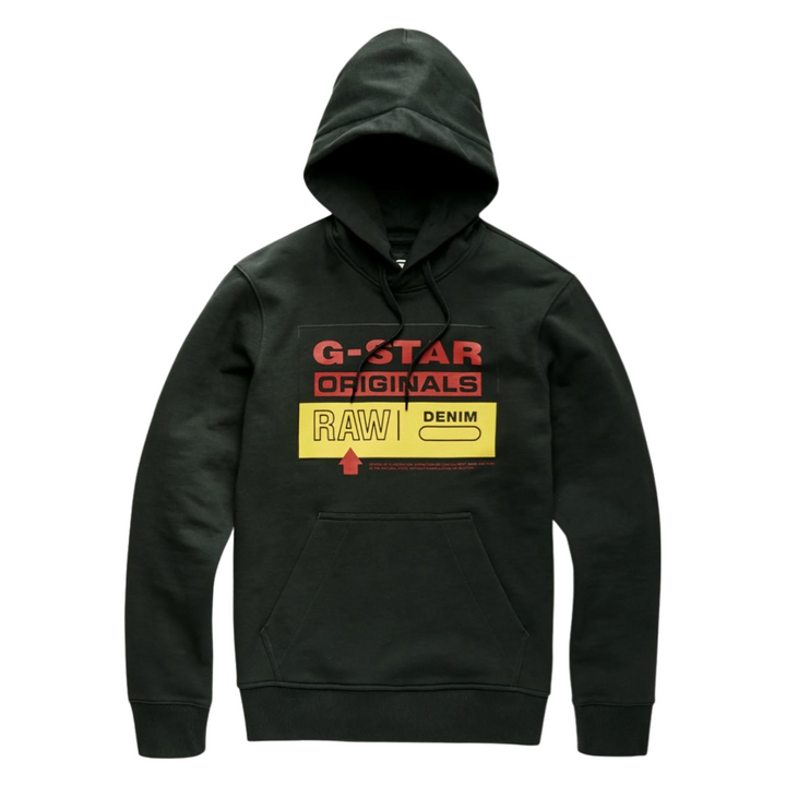 G-Star Raw Mens Text Graphic Sweater In Black – SA G-Star Raw Mens Text Graphic Sweater In Black – SA