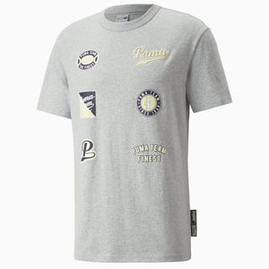 Puma TEAM STATEMENT TEE Men’s - LIGHT GRAY  HEATHER