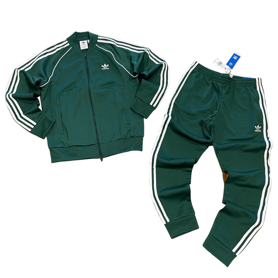 Adidas Originals - SST TT TRACKSUIT Men’s -COLLEGIATE GREEN /WHITE