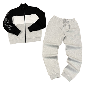 Lacoste 2025 grey tracksuit