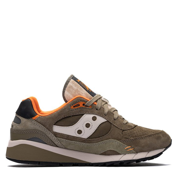 Saucony Originals SHADOW 6000 Men’s - OLIVE/ORANGE