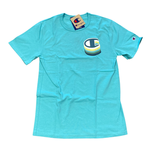 Champion big logo tee shop