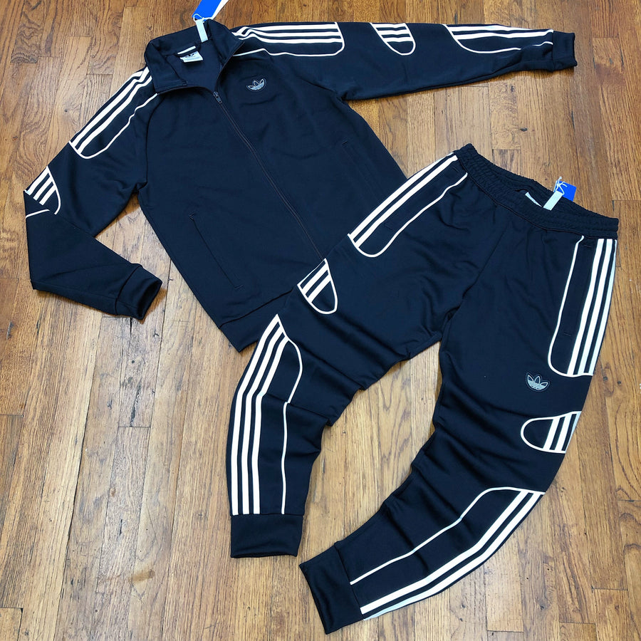Adidas Original FLAMESTRIKE TRACK SUIT Men’s - Navy/White - Moesports