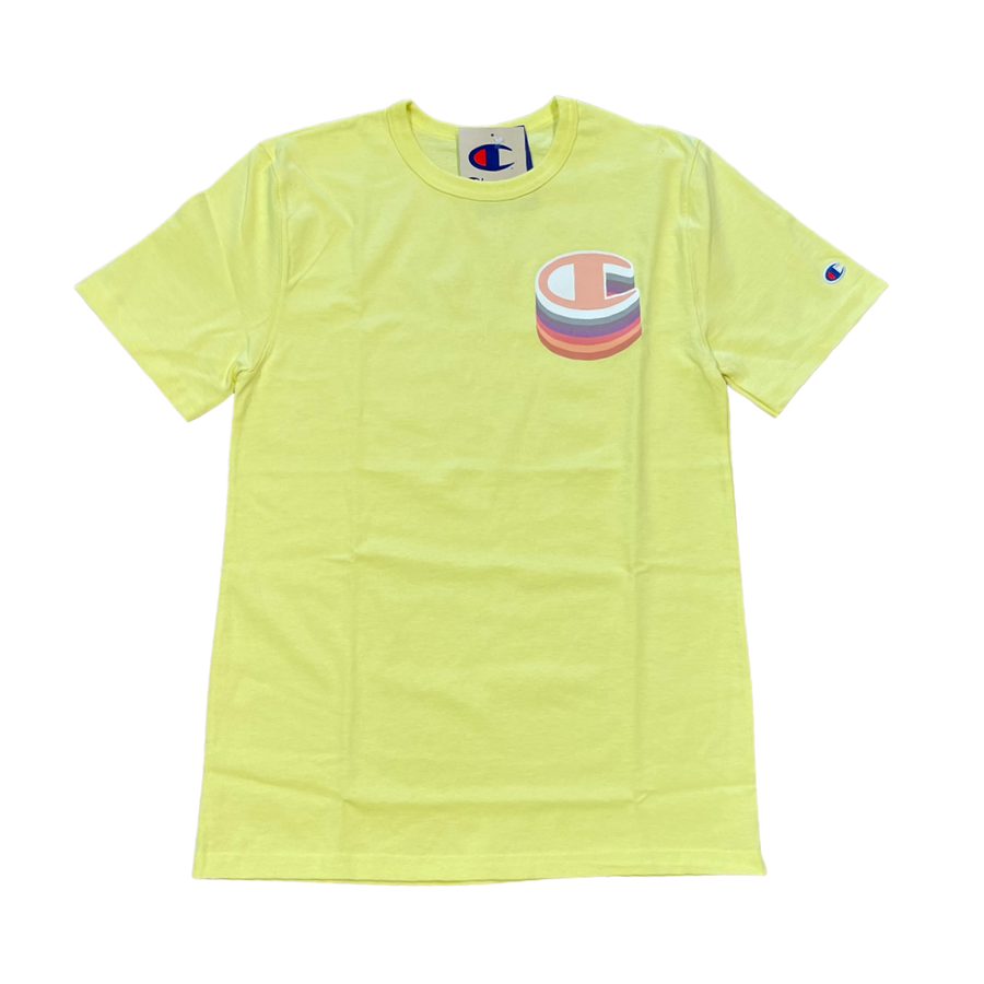 Champion HERITAGE TEE BIG LOGO Men’s - CADMIUMS YELLOW