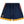 MITCHELL & NESS - NBA SWINGMAN ROAD -SHORTS - WARRIOR -09-10 - MENS -NAVY/ORANGE /YELLOW